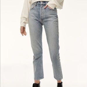 Agile Riley Straight Crop Jeans Size 24